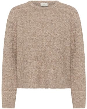 Kaffe Pullover Melanie - Natur