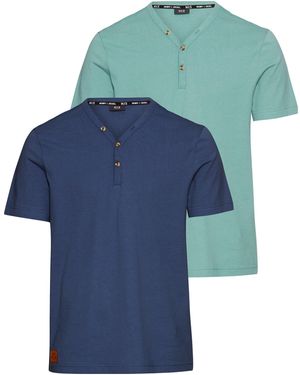 H.I.S EM T-Shirt - Blau