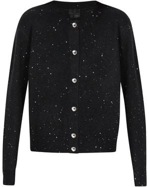 DreiMaster Klassik Strickjacke - Schwarz