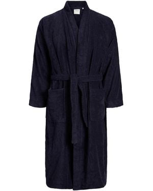 Jack & Jones Bademantel Solid - Blau