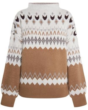 Usha FESTIVAL Pullover 'Carnea' - Weiß