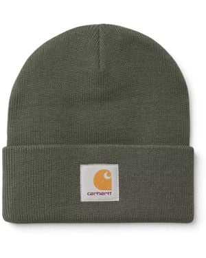 Carhartt Mütze Short Watch Hat Shungite - Grün