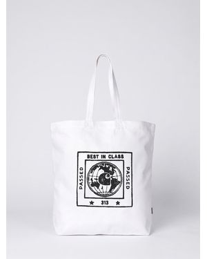 Carhartt Shopper Stamp Tote Bag - Weiß