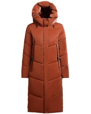 Khujo Wintermantel Pulset Shiny - Orange