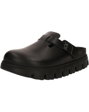 Birkenstock Pantolette Boston - Schwarz