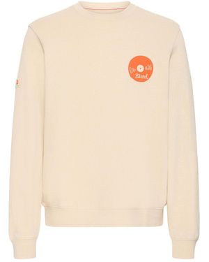 Blend Sweater Bhsun Mit Backprint - Weiß
