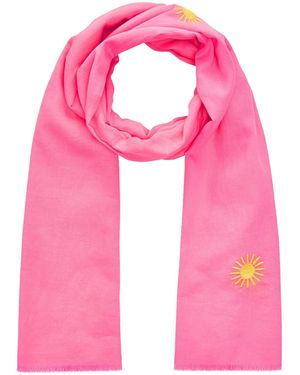 Codello Schal Mit Sonnenmuster - Pink