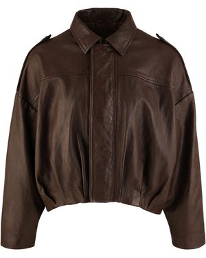 trueprodigy Lederjacke Rivan - Braun
