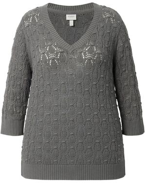 Ulla Popken Pullover - Grau
