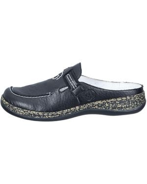 Rieker Clogs Basic - Blau