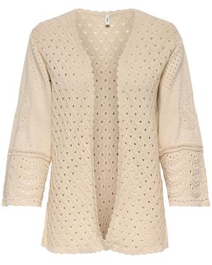 ONLY Strickjacke Luza - Natur