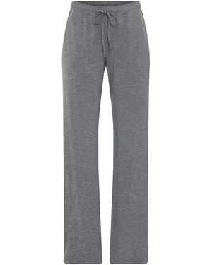 Hanro Pyjamahose Natural Elegance - Grau