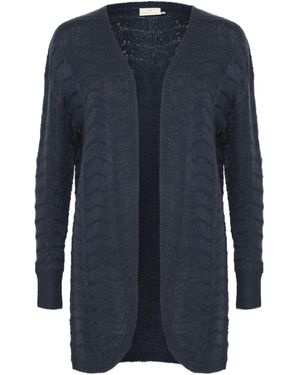 Kaffe Strickjacke 'Emria' - Blau