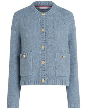 Tommy Hilfiger Strickjacke - Blau