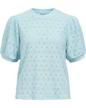 Object Bluse Objlaila - Blau