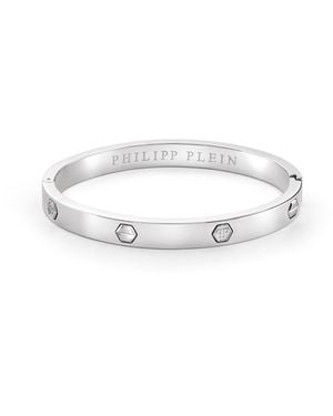 Philipp Plein Armband Snake Hexagon - Mettallic