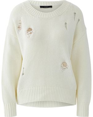 Ouí Pullover - Weiß