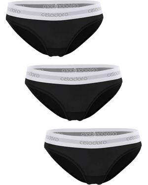 celodoro Slip Sport Comfort - Schwarz