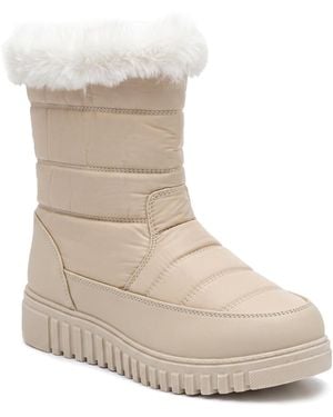 Lucky Z Ankle Boots - Natur