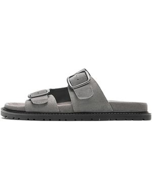 Pull&Bear Pantolette - Weiß
