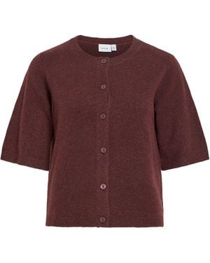Vila Strickjacke Viliga - Rot