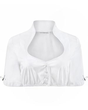 Stockerpoint Trachtenbluse Solange - Weiß