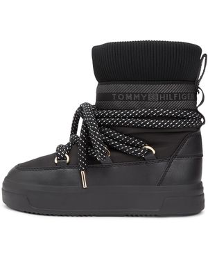 Tommy Hilfiger Snowboots - Schwarz