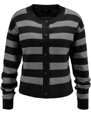 Aniston SELECTED Strickjacke - Schwarz