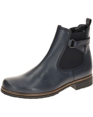 Gabor Boots Fashion Stiefelette Dunkelblau Chelsea 8023.01.002