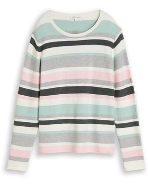 Tom Tailor Pullover - Weiß