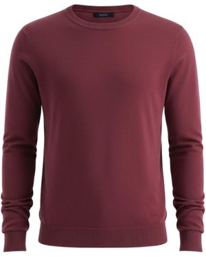 Ombre Pullover - Rot