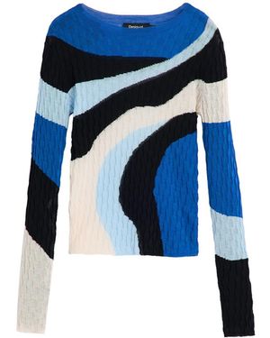 Desigual Pullover - Blau