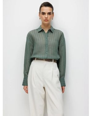 MixRay Bluse - Grün