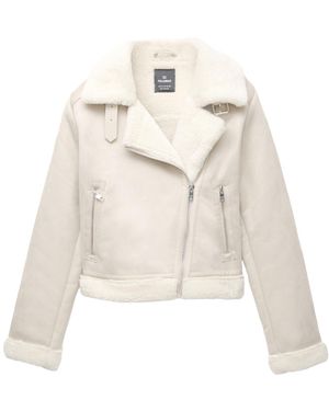 Pull&Bear Jacke - Weiß