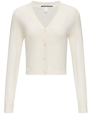 QS Strickjacke - Weiß