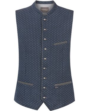 Stockerpoint Trachtenweste Livio - Blau