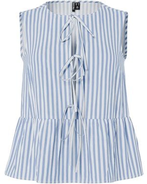 Pieces Bluse Pcjolly - Blau