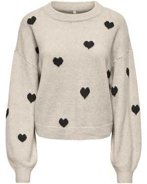 ONLY Pullover Onlrica - Natur