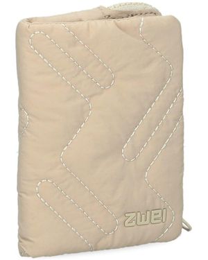 Zwei Portemonnaie Cleo Clw5 - Natur