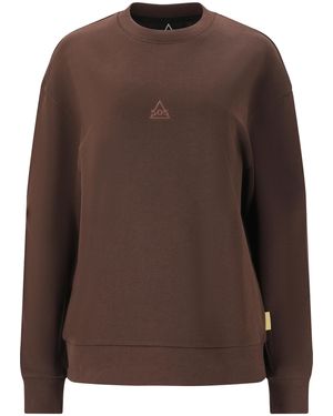 S.o.s. Sweatshirt 'Bovec' - Braun