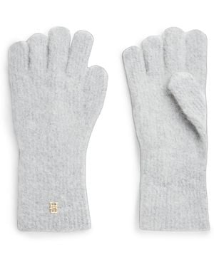 Tommy Hilfiger Fingerhandschuhe Elevated Chic - Weiß