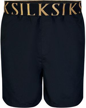 SIKSILK Badeshorts - Blau