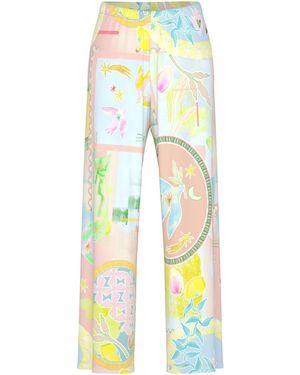 Mey Pyjamahose Mystic Voyage - Weiß