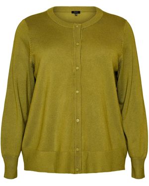 Zizzi Strickjacke Mcarrie - Grün