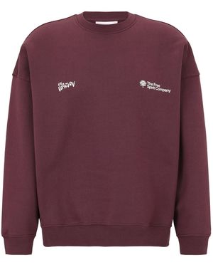 On Vacation Sweatshirt Positive Energy - Lila