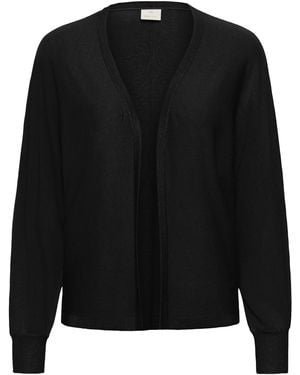 Kaffe Strickjacke Kalizza - Schwarz