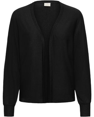 Kaffe Strickjacke Kalizza - Schwarz