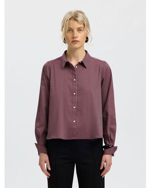SELECTED Bluse - Lila