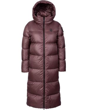 Blauer Mantel Celia - Lila