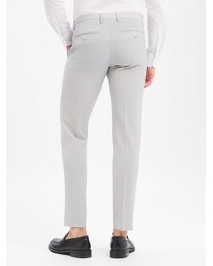 Cinque Bügelfaltenhose Cimonopli - Weiß